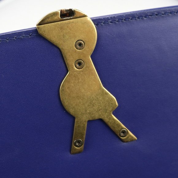 SAINT LAURENT Solferino Small Satchel 634306 Shoulder Leather Women's - Picture 10 of 11